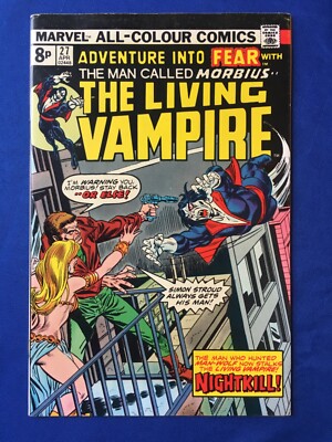 Fear #27 FN (6.0) MARVEL ( Vol 1 1975) Morbius