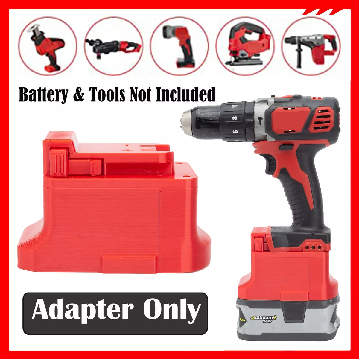 Use ryobi battery on milwaukee tool hot sale