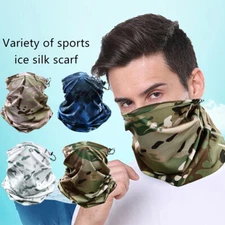 Breathable Bandana Neck Gaiter Headband Sun Shield Scarf Face Cover for Outdoor