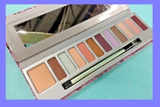 Mally CityChick LOVING LIFE 11pc Eyeshadow Palette Primer Brush GREAT Colors!!