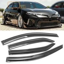For 2014-2018 Toyota Corolla Sedan Mugen Window Visor Vent Shade Sun Rain Guards