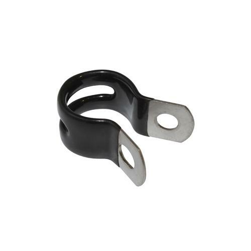 Collier de porte-bagage vélo alu noir 16mm x10