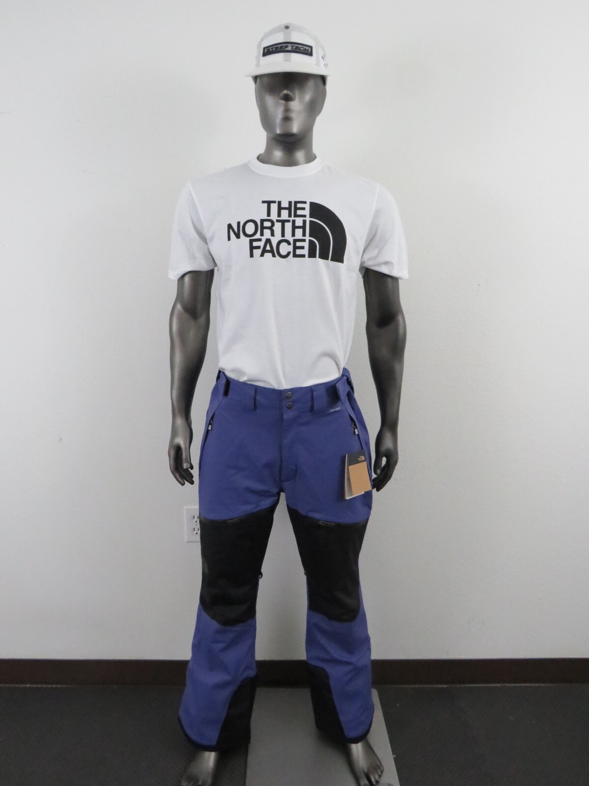 Pantalones de nieve impermeables aislados para esquí snowboard chakal The North Face para hombre - Cueva