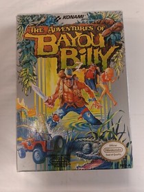 NES- The Adventures of Bayou Billy (Nintendo) BOX ONLY+FOAM+BOX PROTECTOR