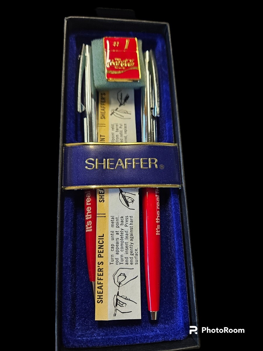 書けないボールペン30本／コカコーラ鉛筆24本／US VINTAGE RARE New NOS Vintage Sheaffer Coca Cola Coke Employee Pen & Pencil