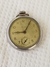 Vintage Westclox Scotty Made In USA Pocket Watch Wind-up