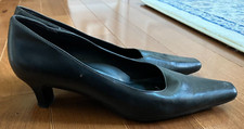 Women's Black Ecco 2 inch pumps Used no Box EU Size 39