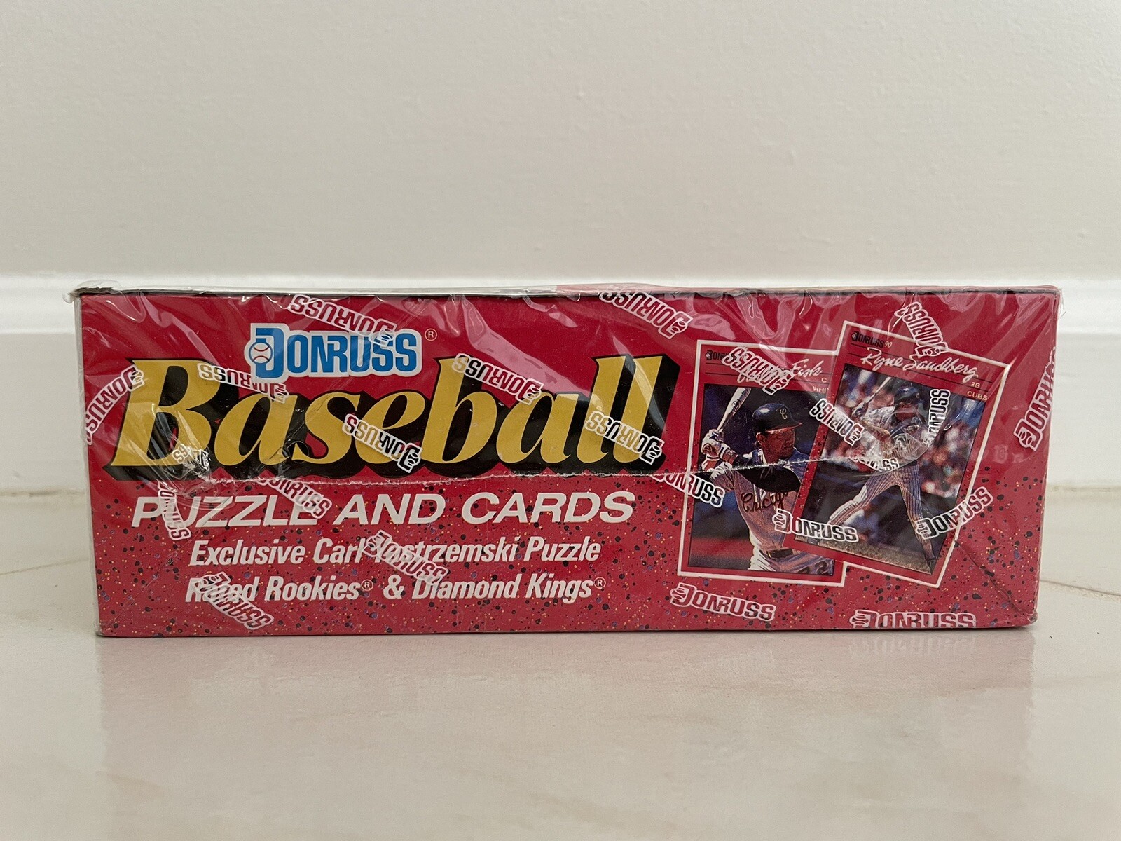 1990 Donruss Baseball Card Wax Box Factory Sealed Code M0047A Ken