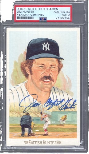 キャットフィッシュハンター　ヤンキースフィギュア　ROMITO製 Catfish Hunter Romito New York Yankee Figurine! | eBay