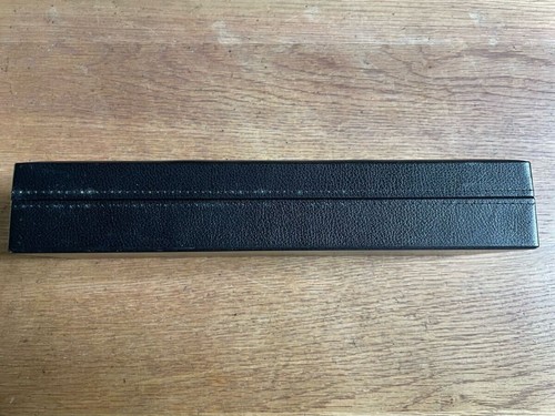 VINTAGE GENUINE ROLEX Cellini watch box case 49.00.71 wood leather 250418002yA - 第 5/8 張圖片