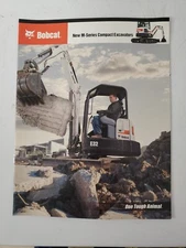 Factory Dealership Spec Brochures Bobcat Compact Excavators E52 E80 E35 E60 2009
