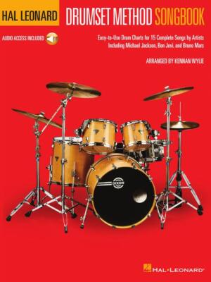 Hal Leonard Drumset Method Songbook Easy-to-Use Drum Charts for 15 Complete Song