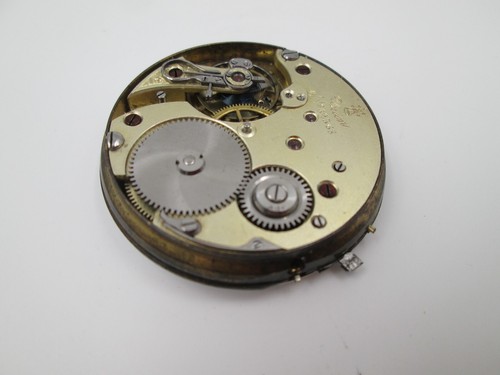 Máquina y esfera reloj bolsillo Union. Remontoir. Dial porcelana. 1900. Suiza - Imagen 4 de 7