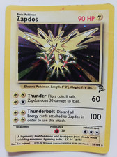 original zapdos pokemon card Amazon.com: Ultra PRO - Penny Sleeves® Clear Card Sleeves for Standard Size  Trading Cards Measuring 2.5