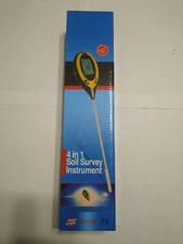 Soil Survey Instrument 4 in1 Plant Soil PH Moisture Light Soil Meter Thermometer