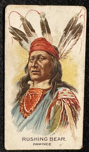 1888 N2 Allen & Ginter #40 Rushing Bear — Raw