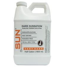 Sun Laboratories Self-Tanner, 64 Oz Dark Sunsation Sunless Spray Tan Solution