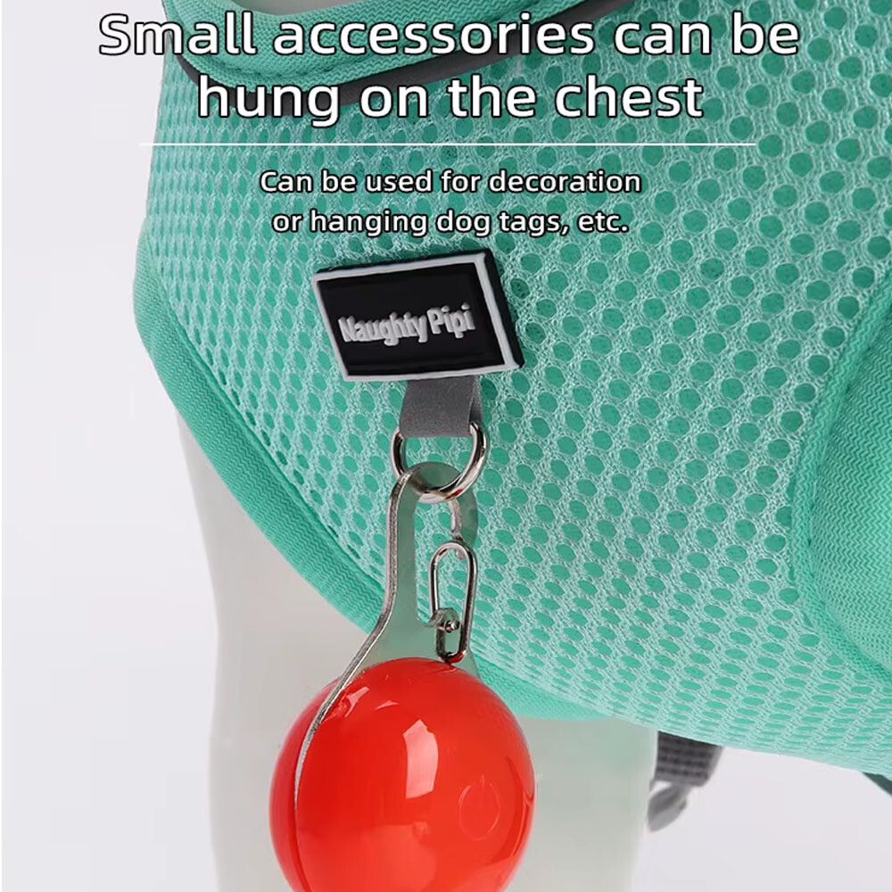 Adjustable Dog Harness for Small Pets Puppy Cat Outdoor Walking Vest
