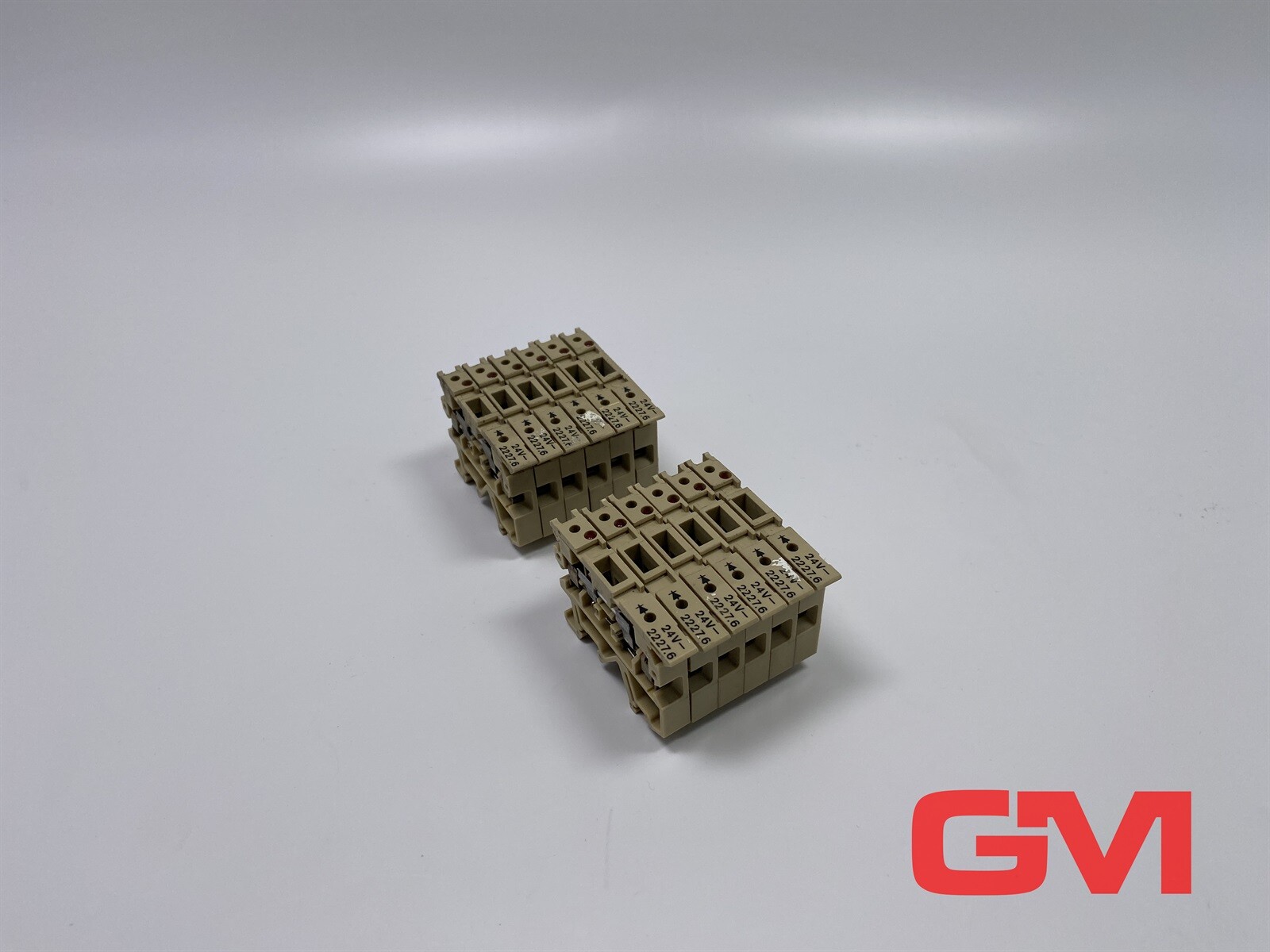 Ve 12x Weidmüller Fuse Terminal ASK 1/EN LD 15K 24VDC 2227.6