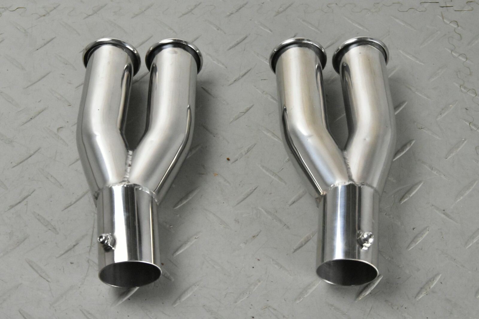 JAGUAR XJS XJRS SPORT REAR TWR TWIN STAINLESS STEEL EXHAUST TIPS BOX
