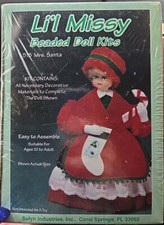 Li'l Missy Beaded Doll Kit 515 Mrs Santa NEW Vintage Sealed