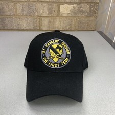 US ARMY 1ST CAV DIV FIRST TEAM CAVALRY DIVISION HAT CAP VETERAN FORT HOOD