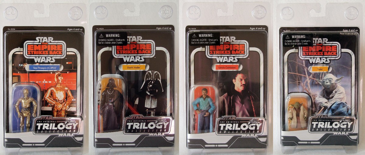 STAR WARS ORIGINAL TRILOGY COLLECTION VINTAGE STYLE FIGURES