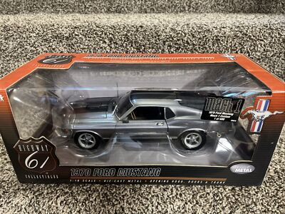 ミニカー 1/18 Ford MUSTANG Mach 1 1/18 1970 FORD MUSTANG MACH 1 CUSTOM GUN METAL GRAY HIGHWAY 61