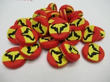 LOT OF 2: RAFA NADAL "BULL" "SPANISH FLAG" VIBRATION DAMPENERS TENNIS RACQUETS