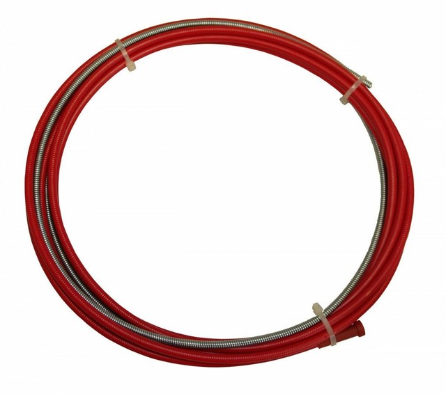 MIG Torch Steel Liner MB25 3M 4M 5M 8M 1.0-1.2mm Binzel style euro fitting Red MIG Torch Steel Liner MB25 3M 4M 5M 8M 1.0-1.2mm Binzel style euro fitting Red