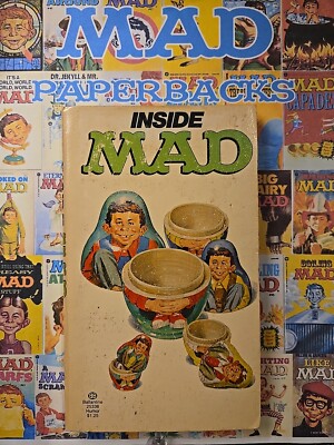 MAD Magazine Paperback Book: #3 INSIDE MAD 1976 Ballantine 21st Print VG