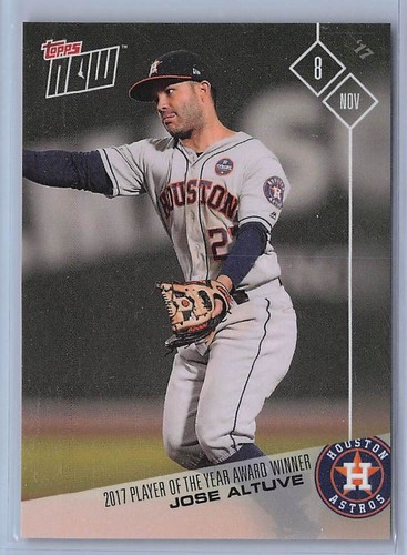 2017 Topps Now OS-38 Jose Altuve