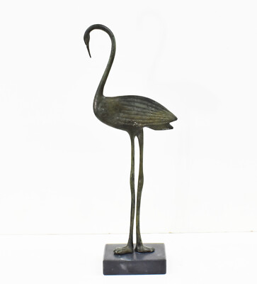 Storch Bronze Statue Skulptur - Symbol der Familientreue und Romantik - Heilung
