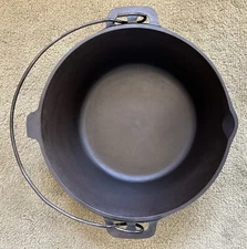 BSR Cast Iron Dutch Oven #7 Century Series Birmingham Stove & Range RESTORED