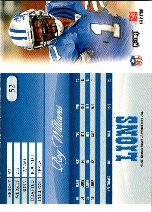 2007 Playoff Prestige Football Pick / Choose Your Cards - Picture 53 of 149