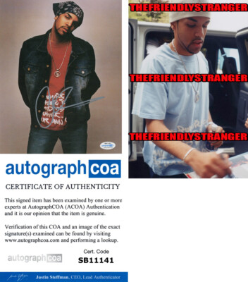 Singer CRAIG DAVID signed 8x10 Photo PROOF b 7 DAYS Walking Away ACOA COA