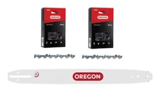 18" Electric Chainsaw Bar & 2 Chains For Ryobi  180SDET041 / 91VXL062G(2)