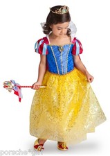 Disney Store Snow White and the Seven Dwarves Dress Costume Toddler Girls 4