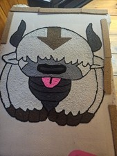 Handcrafted Latch Hook Rug Lot, Assorted Designs: Hello Kitty, Baby Yoda