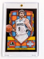 2013-14 Panini Innovation Stained Glass Gold #66 Ricky Rubio Timberwolves SP