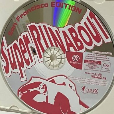 Super Runabout CLIMAX SEGA Dreamcast Disc Only Used Tested Japanese ver