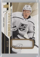2018 Premier Rookie Premium Materials Fight Strap 3/15 Jaret Anderson-Dolan 0c3