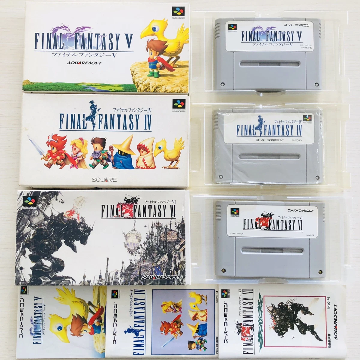Final Fantasy V Nintendo SNES Video Games for sale - eBay