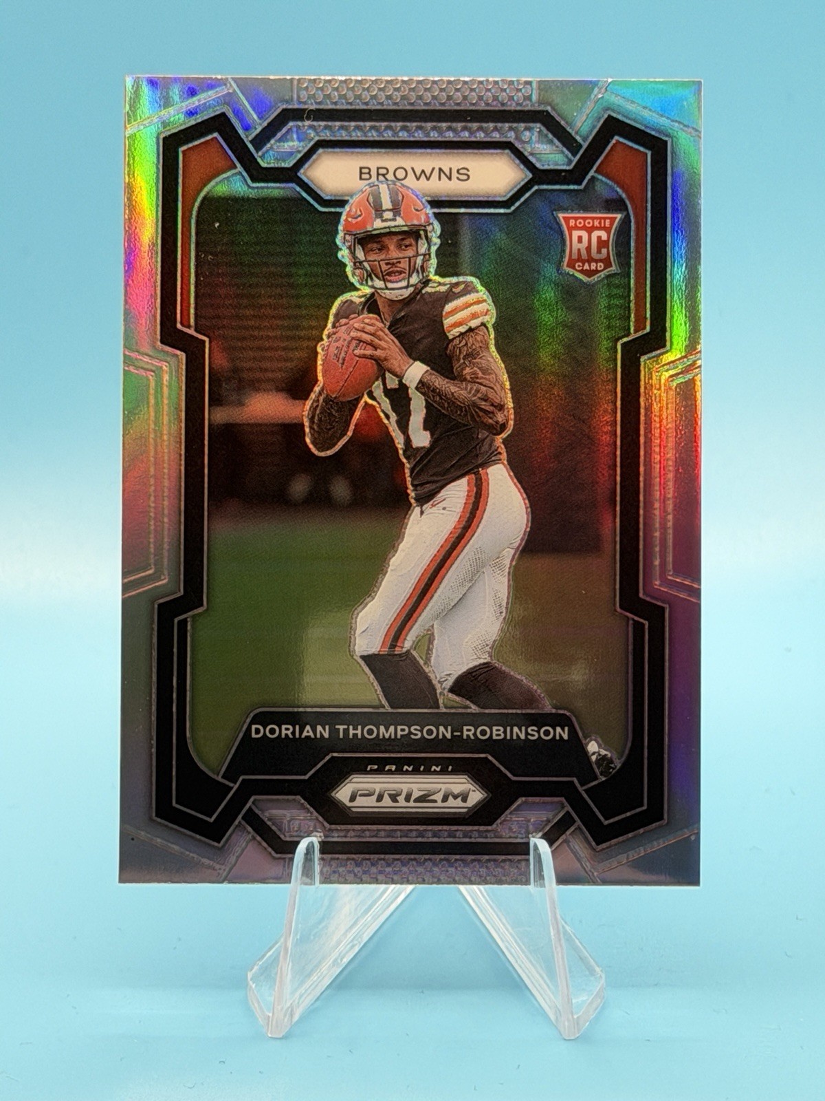 2023 Panini Prizm - Rookies Dorian Thompson-Robinson #322 Silver Prizm (RC)