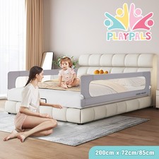 PlayPals Baby Bed Rail S/M/L Adjustable Folding Kids Safety Toddler Protect