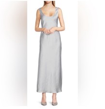 Theory Hydrangea Scoop Neck Maxi Dress | S | NEW