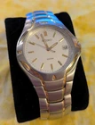 Seiko Men's Integrated Bracelet Vintage Sport Watch SAMPLE-RUNNING AS-IS