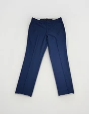 Kenneth Cole Reaction Men 33x28.5 Techni-Cole Separate Pant Blue Style#12-300541