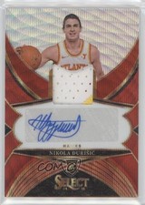 2024-25 Panini Select Rookie Jersey Red Wave Prizm 55/99 Nikola Durisic Auto 0c6
