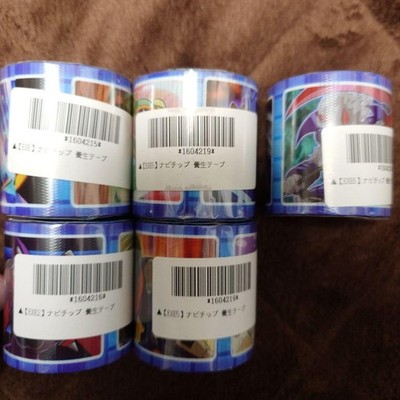 MegaMan Battle Network EXE Capsule Lottery Tape 5Piece SetNote: The Japanese